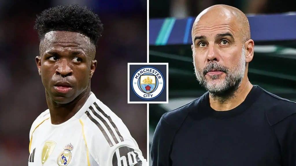 Manchester City watch Vinicius Jr as Guardiola future matters