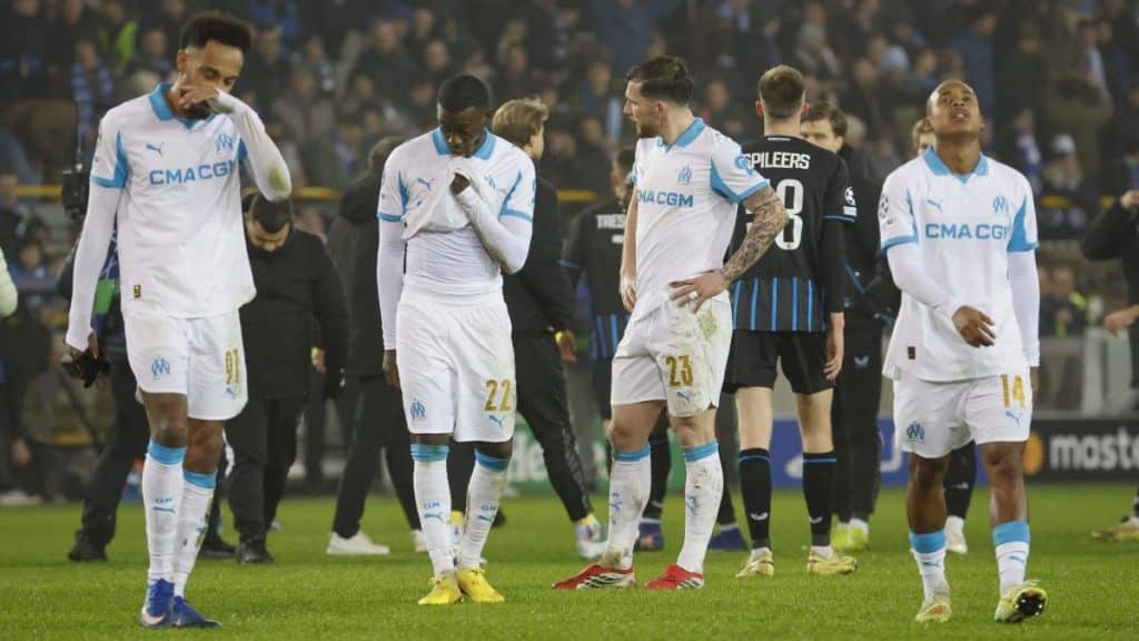 Marseille sanctioned by UEFA after Bruges defeat