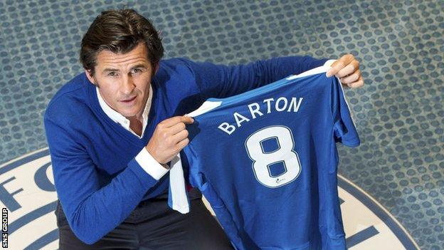 Joey Barton arrested after golf club fight