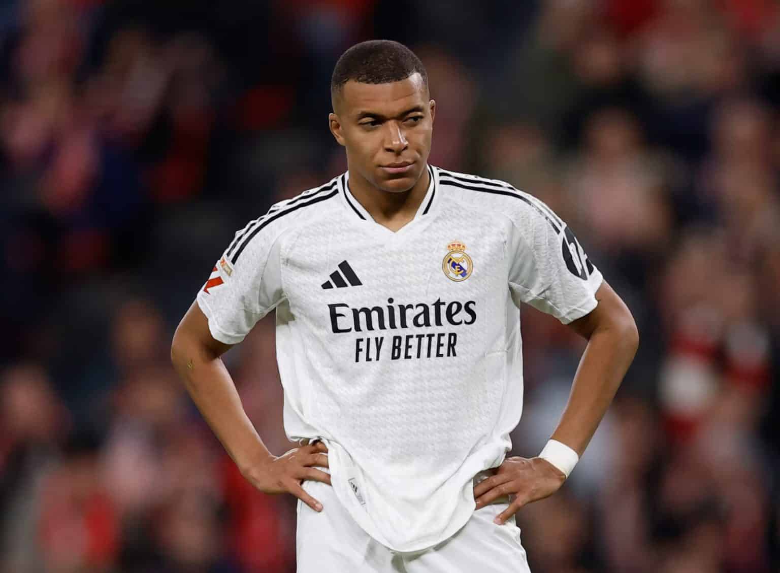 Kylian Mbappé is shocked after Real Madrid's huge blunder