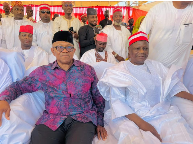 Photos: Obi, Makinde, Dickson meet Kwankwaso in Kano