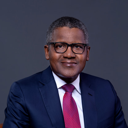 A professional portrait of Aliko Dangote, who remains the world’s richest Black person in 2026 with a net worth of $28.5 billion.