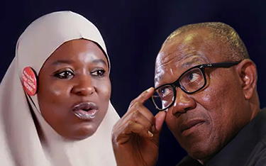 Aisha Yesufu vows to oppose Peter Obi if he exceeds one-term promise