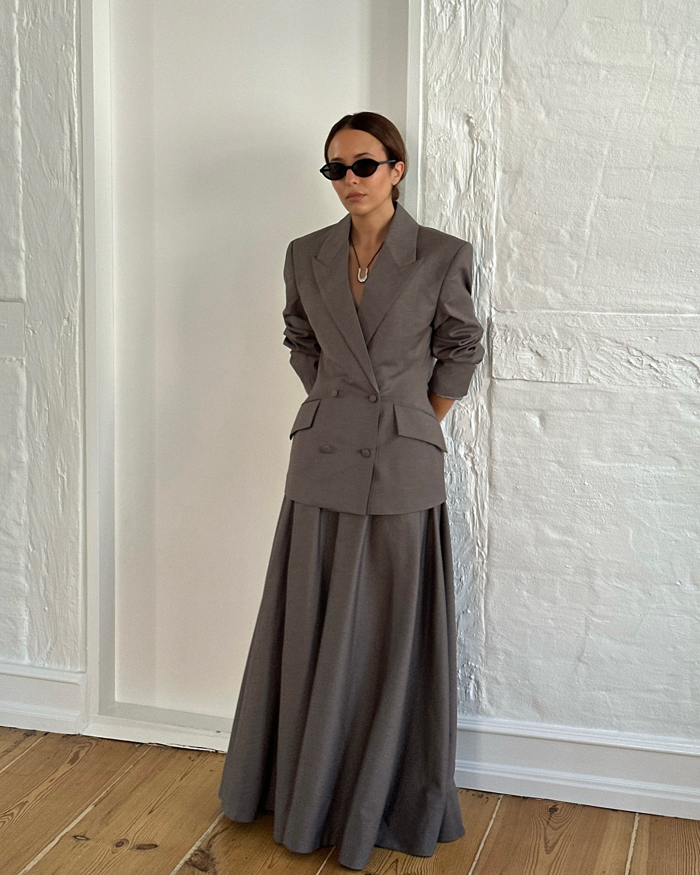 A-line maxi skirt styling tips