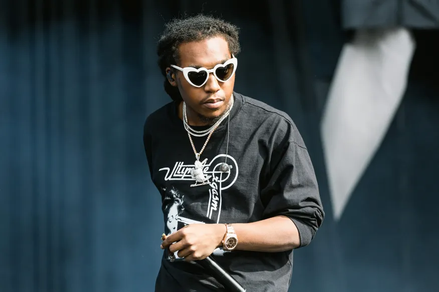 Takeoff of Migos performs at Reading Festival at Richfield Avenue