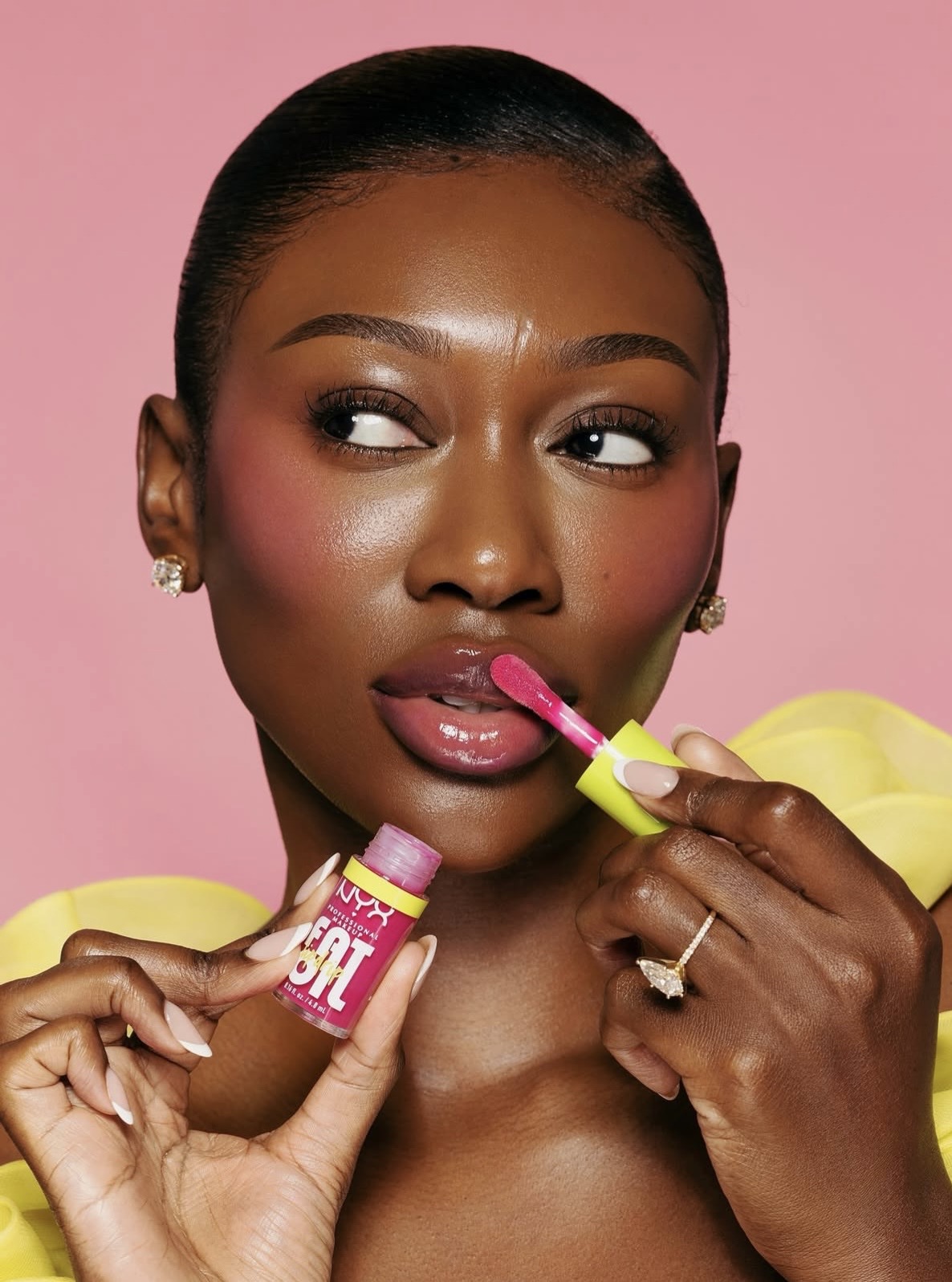 matte and dewy makeup