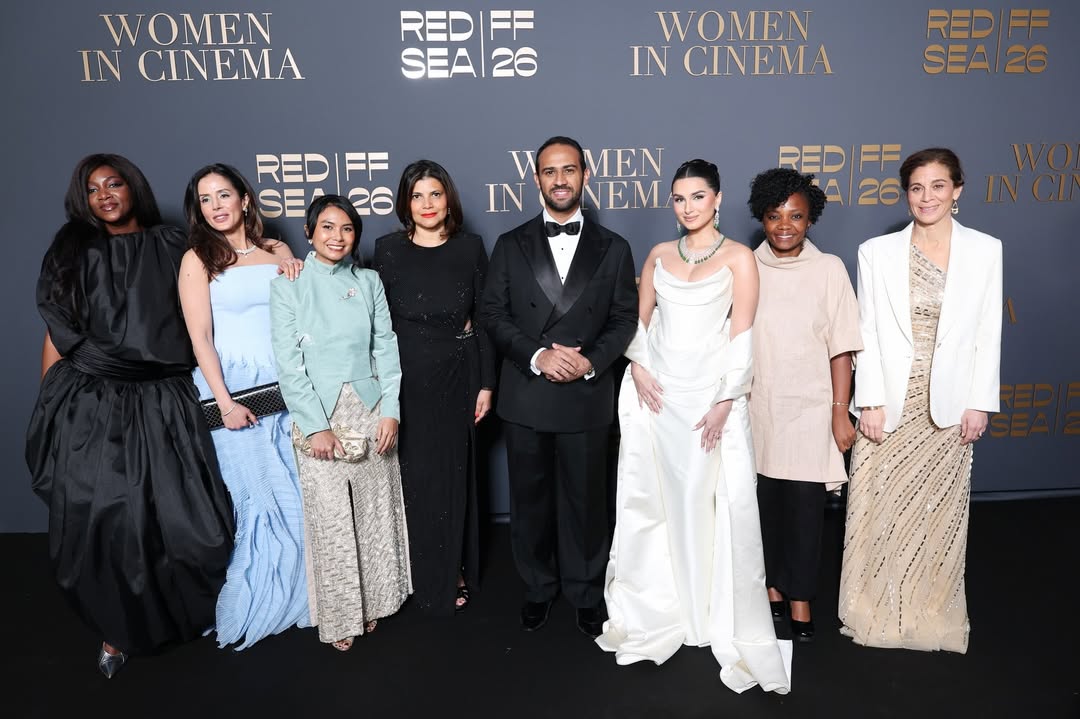 Genevieve Nnaji and fellow honourees at the Red Sea Film Foundation Women in Cinema gala at the 79th Cannes Film Festival 2026
